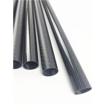 25 мм саржевая трубка из углеродного волокна