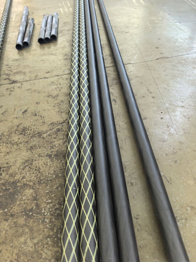 telescopic push pole for boats